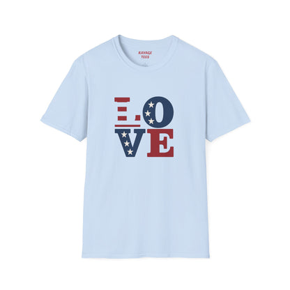 Soft Unisex Freedom & Love Graphic Tee | Gift & Daily Wear