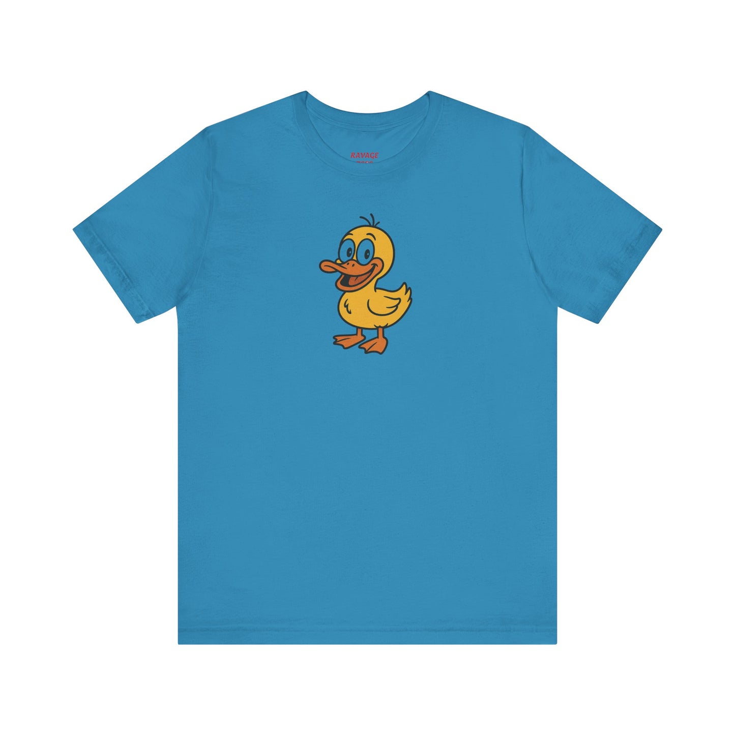 Cute Duck Graphic Tee for Animal Lovers, Unisex T-Shirt, Funny Gift Idea, Casual Wear, Summer Outfit