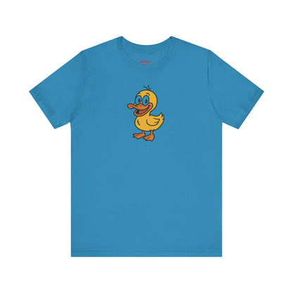 Cute Duck Graphic Tee for Animal Lovers, Unisex T-Shirt, Funny Gift Idea, Casual Wear, Summer Outfit