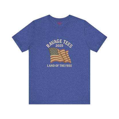 RaVage Vintage Tee: "Land of the Free"