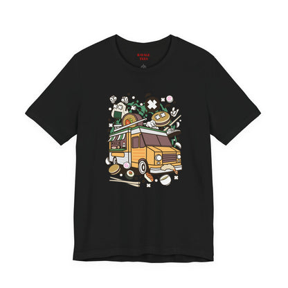 Cute Vintage Street Food Van Tee