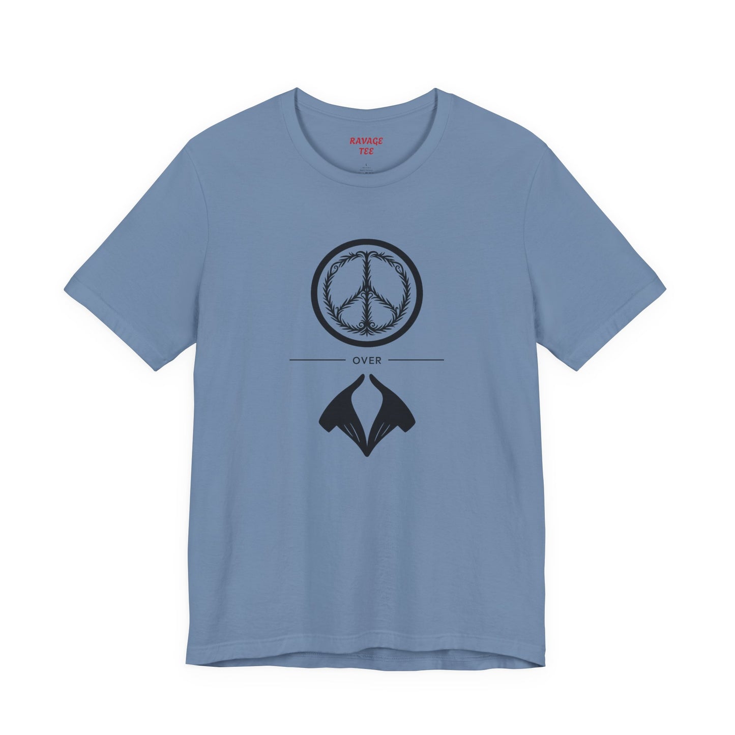 Peace Sign Unisex Jersey Tee, Casual Wear, Gift for Friends, Summer Fashion, Festival Outfit, Eco-Friendly Apparel