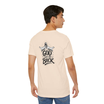Faith Graphic Tee — 'God Got My Back' Christian T-Shirt