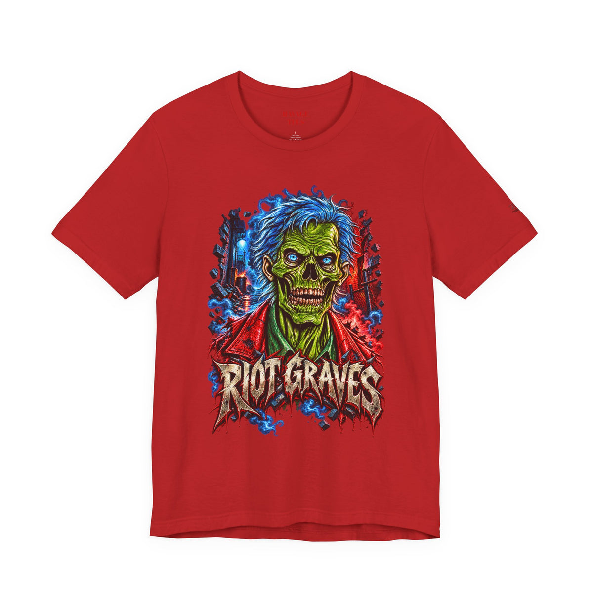 Riot Graves Skull Graphic Tee
