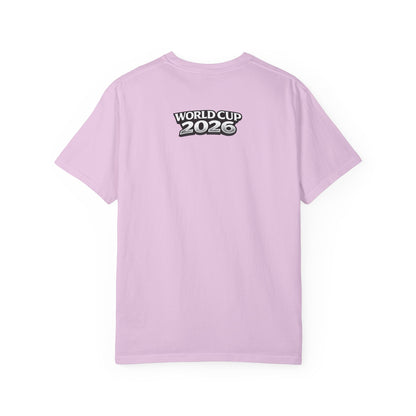 World Cup 2026 Vintage Soccer T-Shirt — USA Canada Mexico Tournament Tee