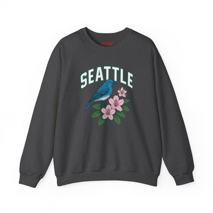 RAVAGE Seattle Vibe Unisex Crewneck Sweatshirt-Cozy Street wear