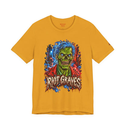 Riot Graves Skull Graphic Tee