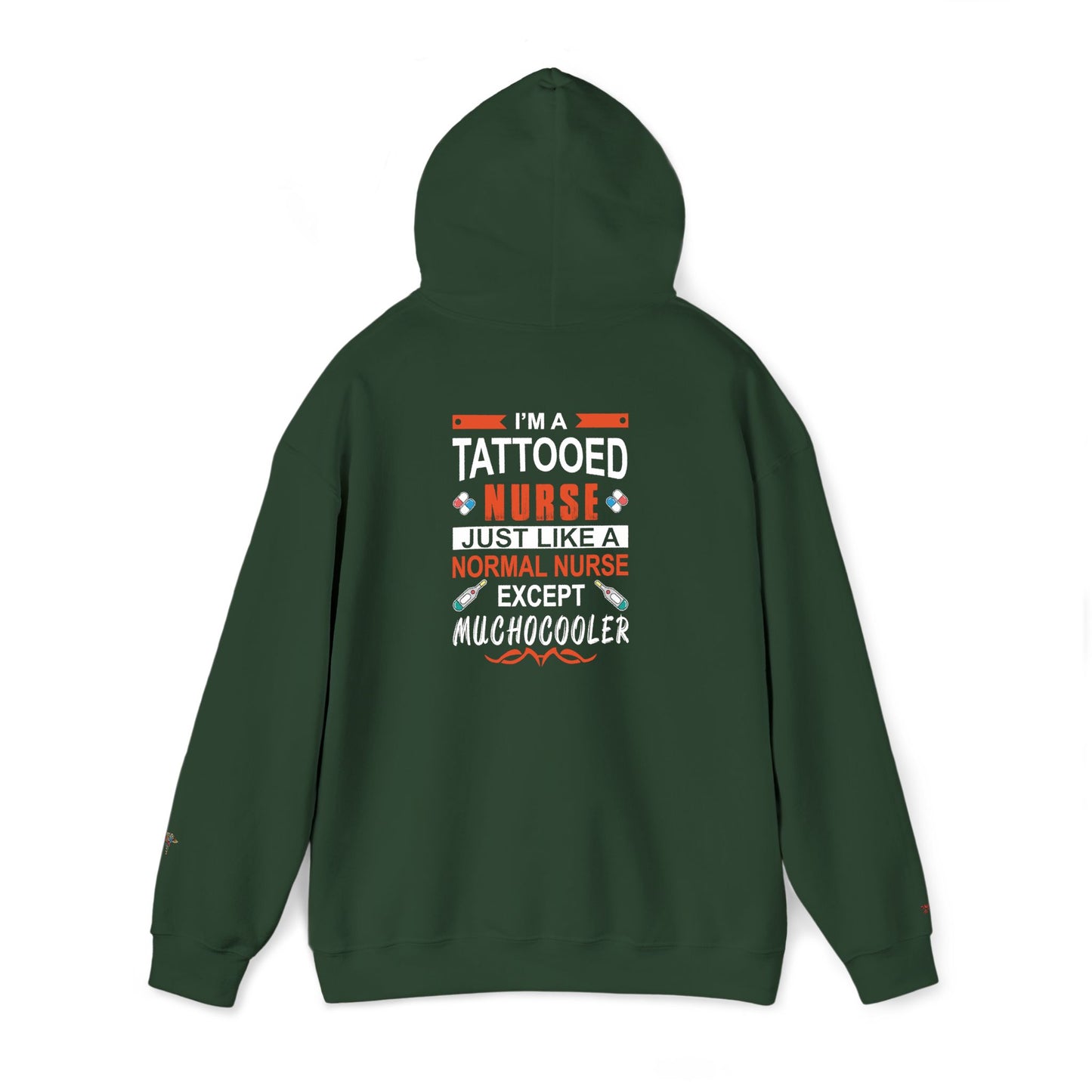 Tattooed Nurse Tee - Unisex Cotton Hoodie for Medical Professionals, Gifts for Nurses, Nurse Appreciation, Medical Humor Tee, Fun [...]
