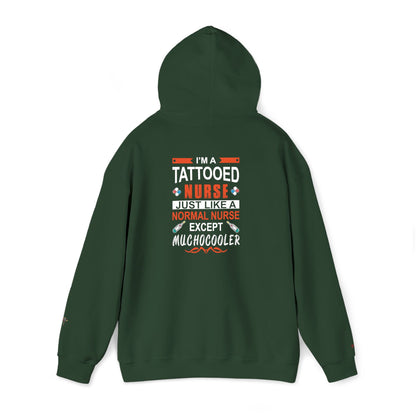 Tattooed Nurse Tee - Unisex Cotton Hoodie for Medical Professionals, Gifts for Nurses, Nurse Appreciation, Medical Humor Tee, Fun [...]