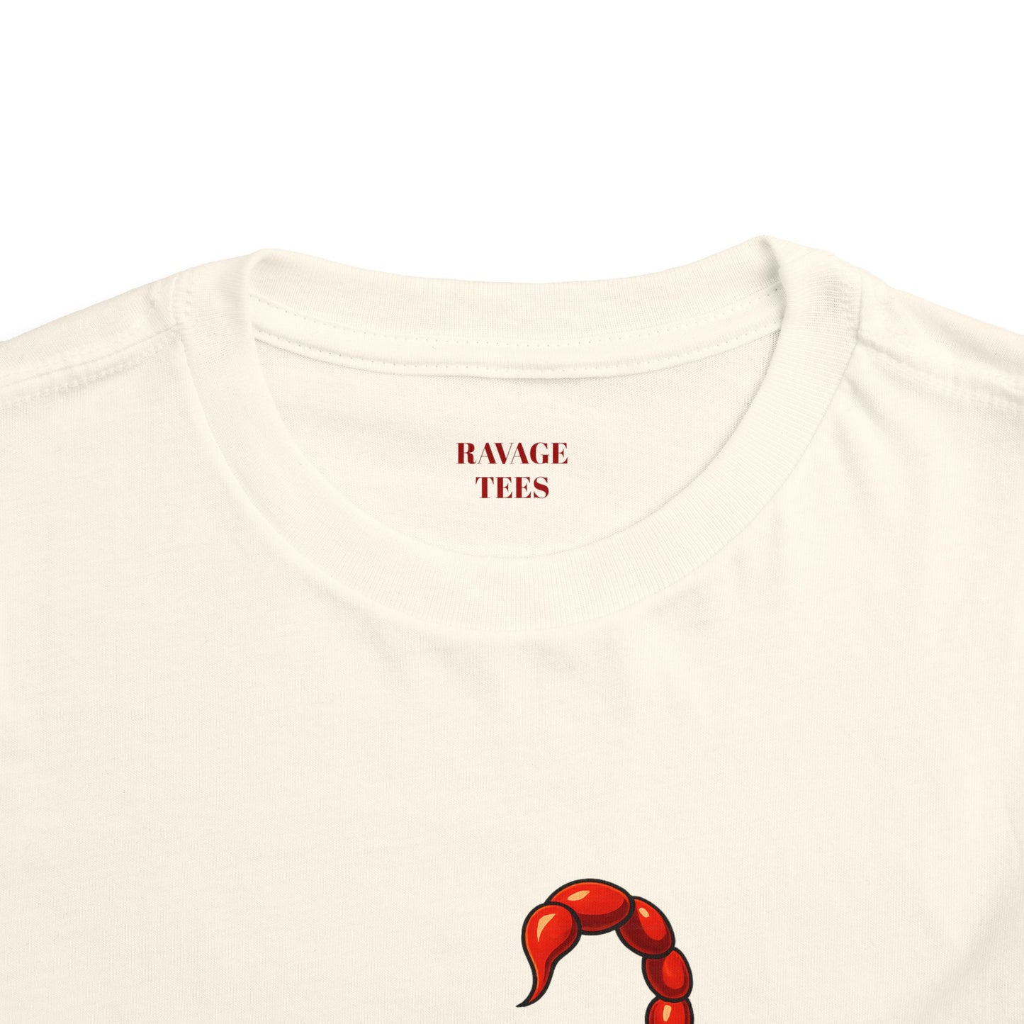 Toddler Tee — 'Backstabber's Express' Scorpion & Frog Funny Kids Shirt