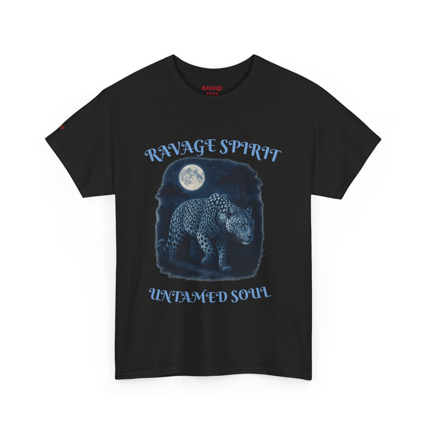 Ravage Spirit Vintage Leopard Moon Tee – Shop Ravage Tees