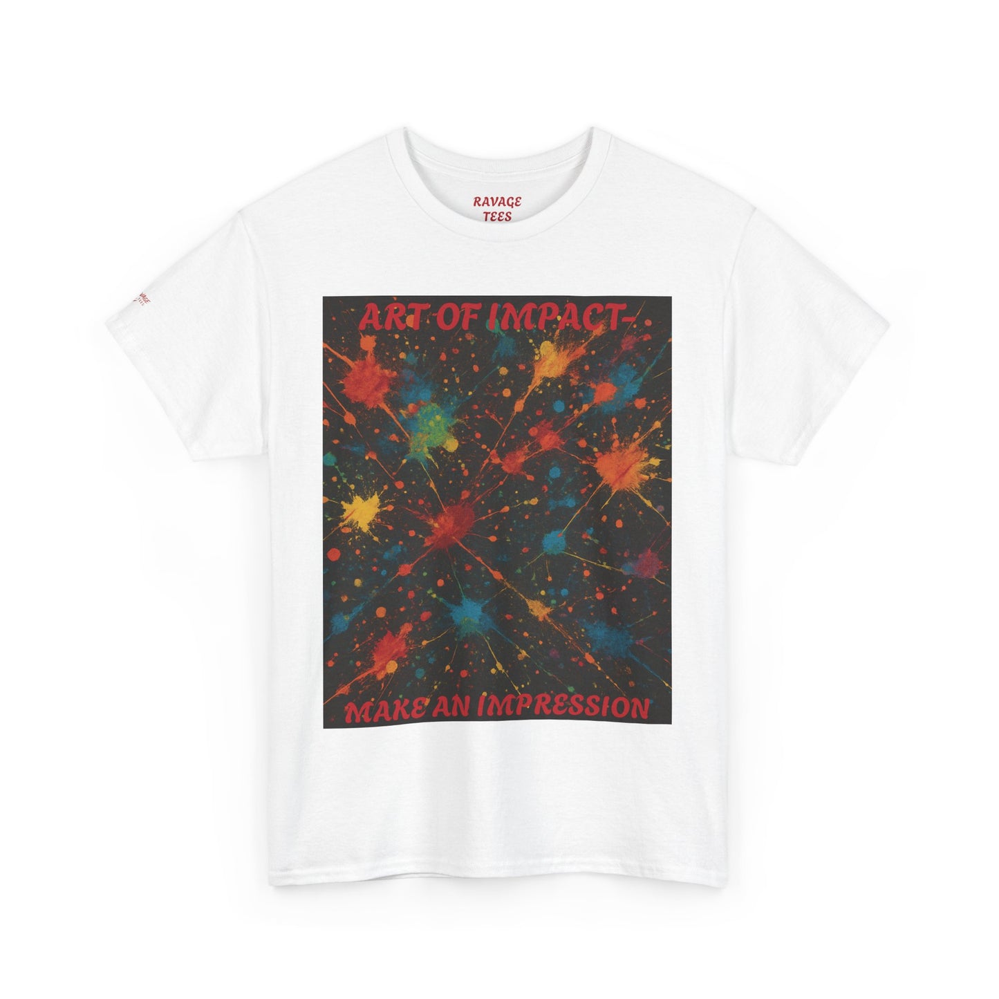 Art of Impact Unisex Heavy Cotton Tee | Bold Graphic T-Shirt, Casual Wear