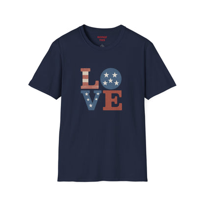Soft Unisex Freedom & Love Graphic Tee | Gift & Daily Wear