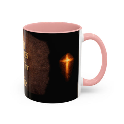 "God Carries What You Cannot Lift" Mug