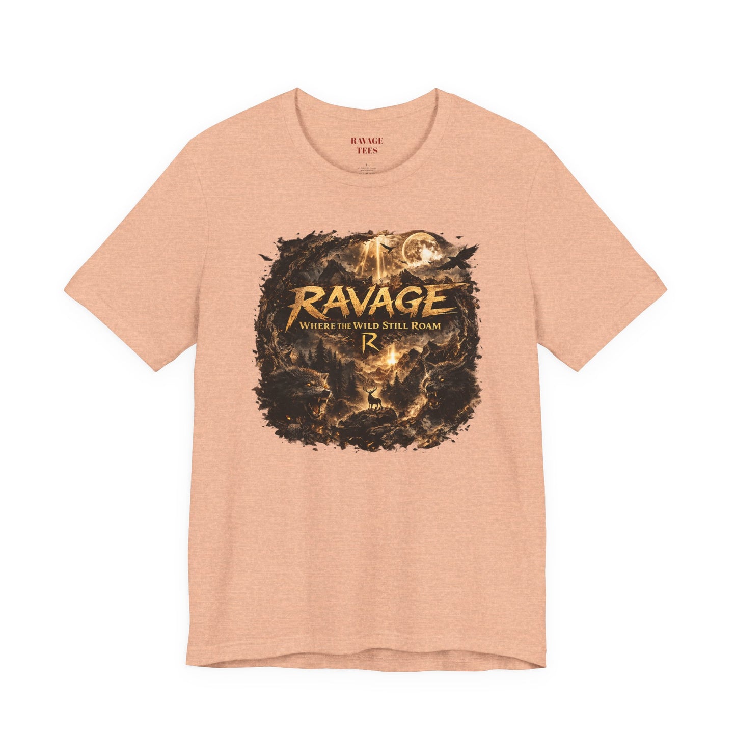 'Ravage Where the Wild Roam' Vintage T-Shirt