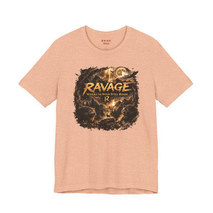 'Ravage Where the Wild Roam' Vintage T-Shirt
