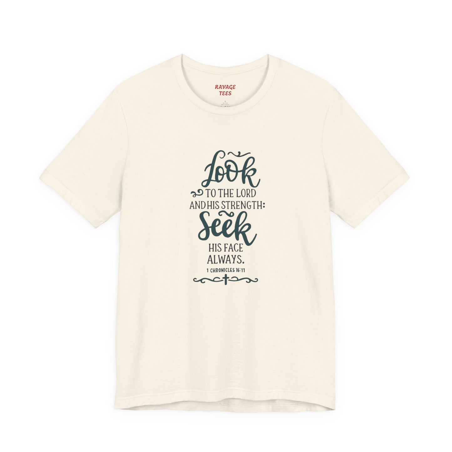 Seek His Guidance Tee: Inspirational Faith Quote Unisex T-Shirt