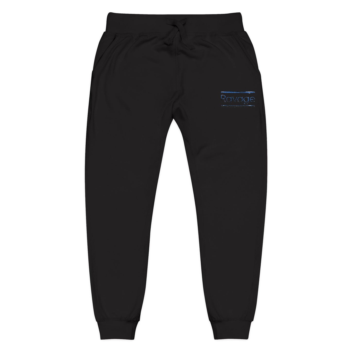 Ravage Embroidered Fleece Sweatpants — Cozy Joggers