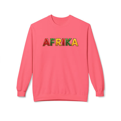 Afrika Map Sweatshirt – Africa Pride Crewneck