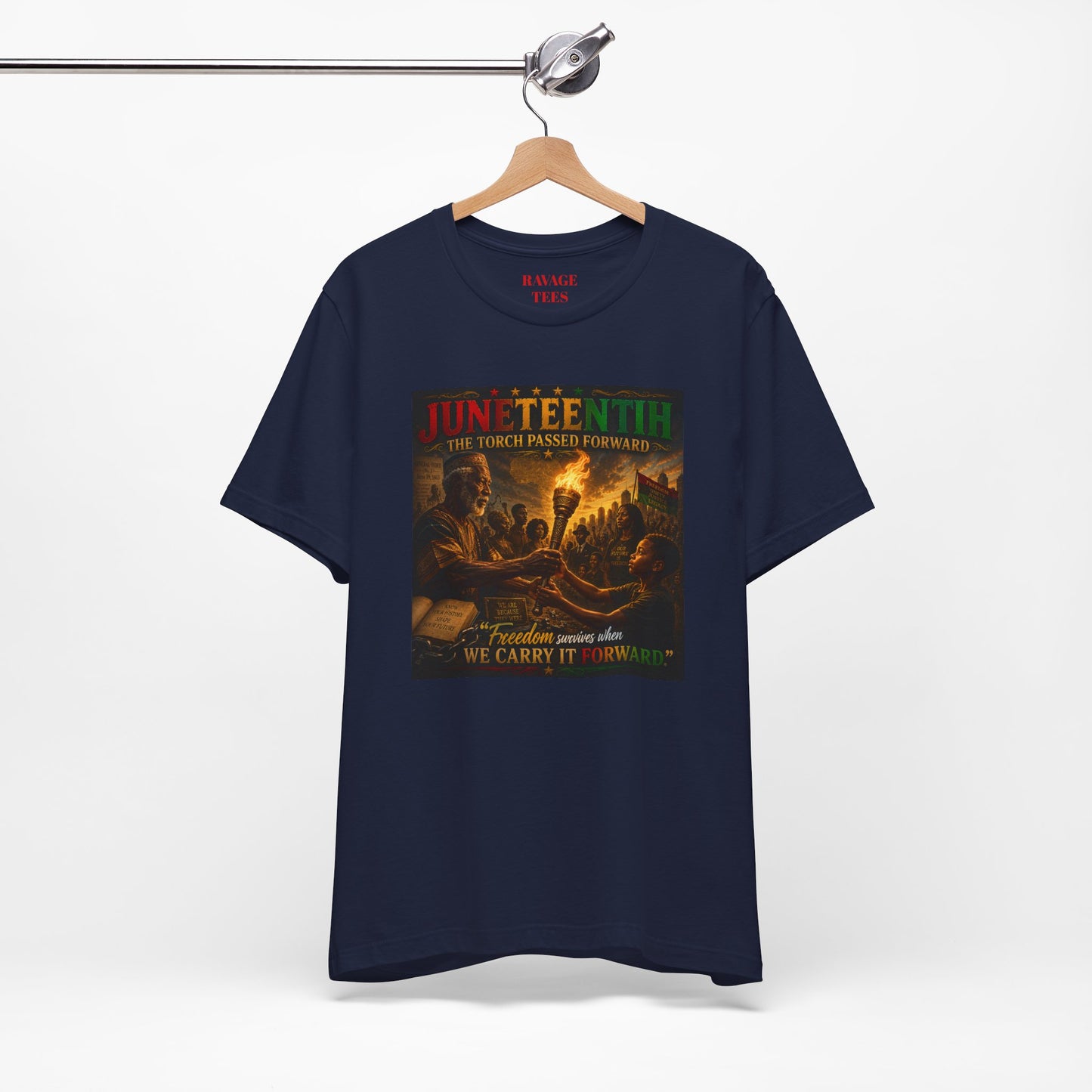 Juneteenth 'The Torch Passed Forward' Graphic