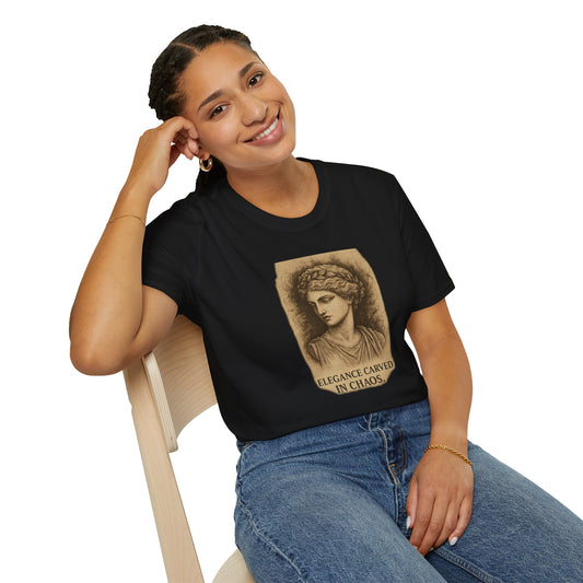 ELEGANCE CARVED IN CHAOS TEE