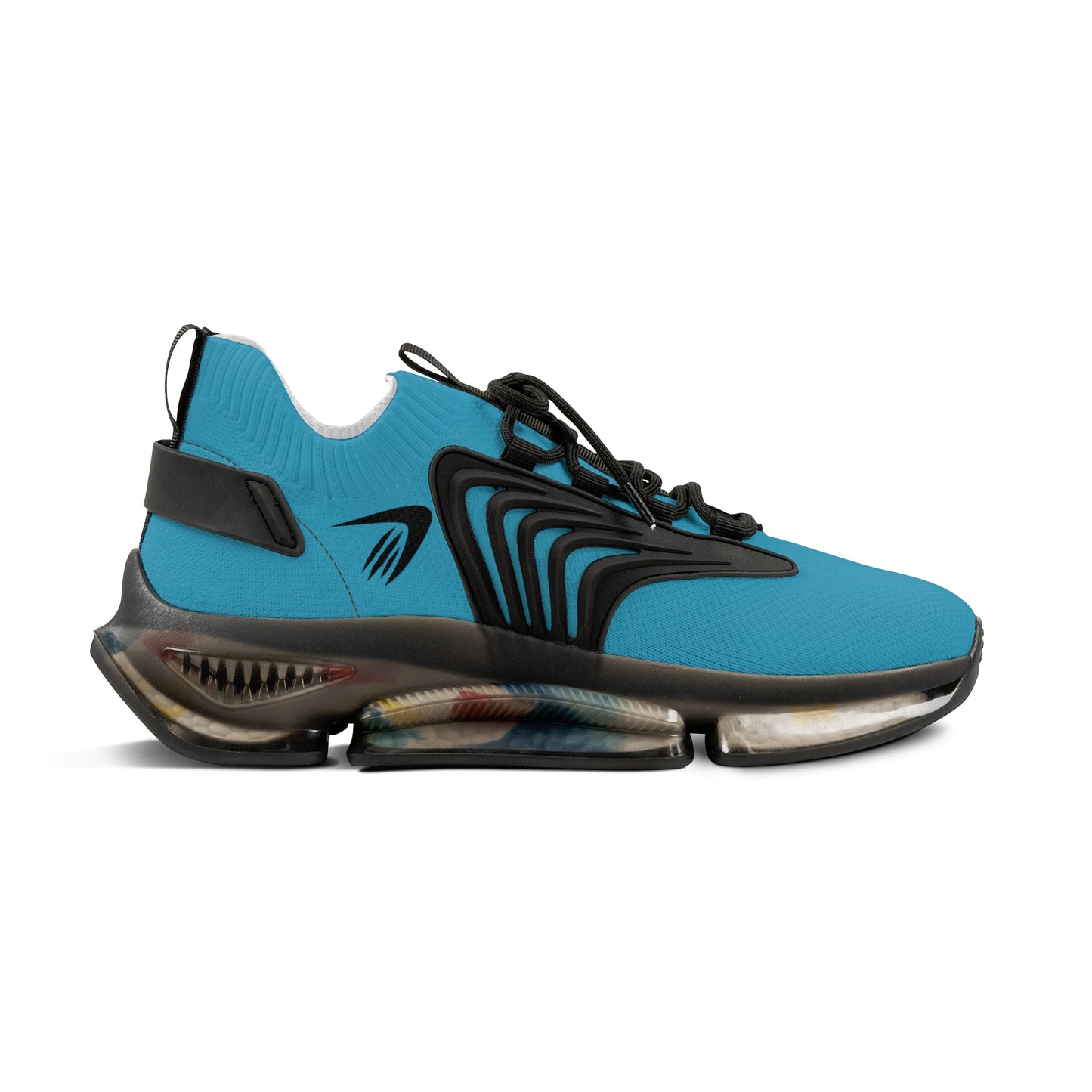 TURQOISE RAVAGE Men's Mesh Sneakers: Stylish Ultimate Comfort Athletic Shoes