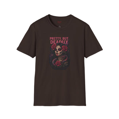PRETTY, BUT DEADLY Graphic T-Shirt – Unisex Tee | Eco-Friendly Nature Shirt for Summer Style, Casual Wear & Gifts for Nature Lovers