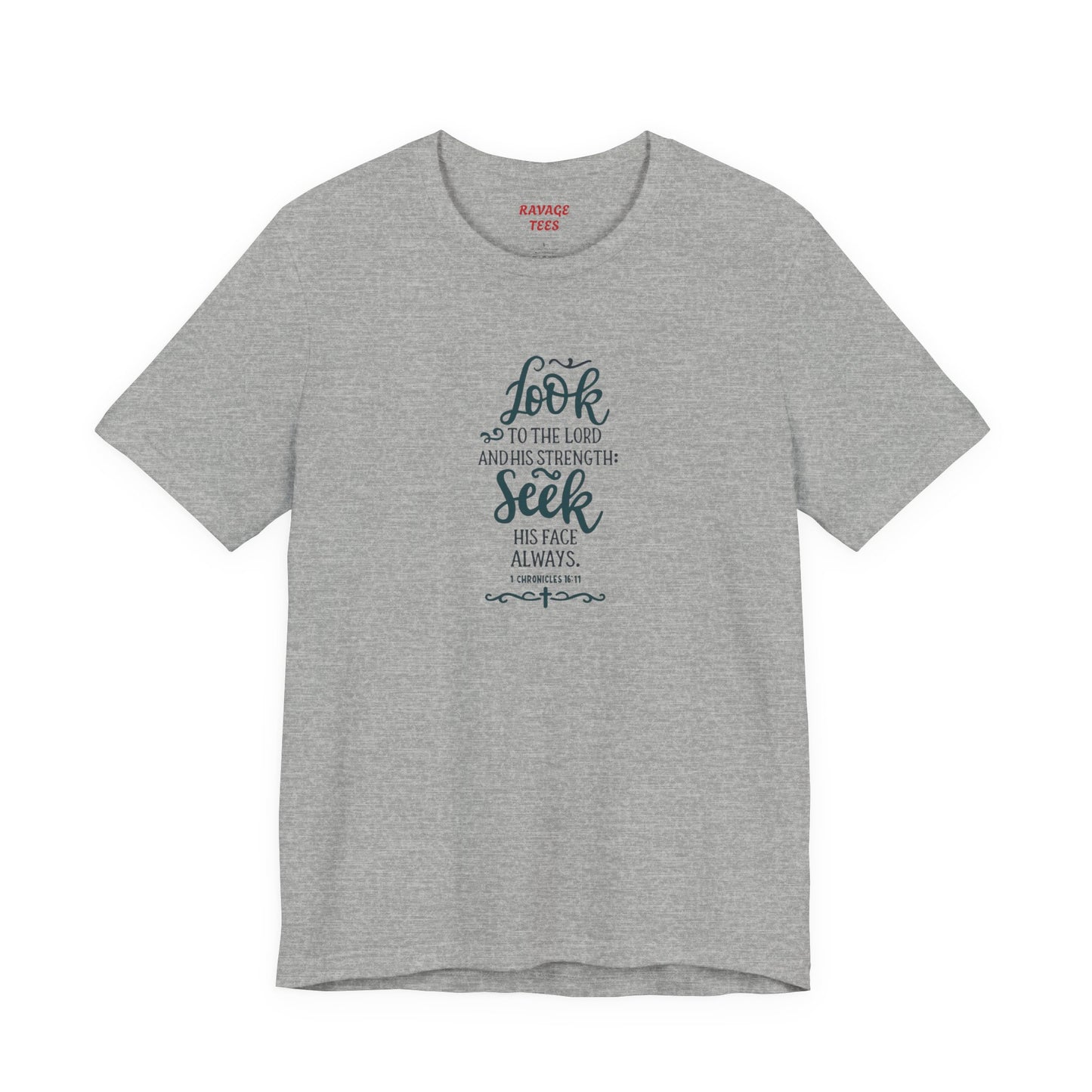 Seek His Guidance Tee: Inspirational Faith Quote Unisex T-Shirt