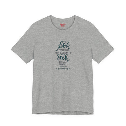 Seek His Guidance Tee: Inspirational Faith Quote Unisex T-Shirt