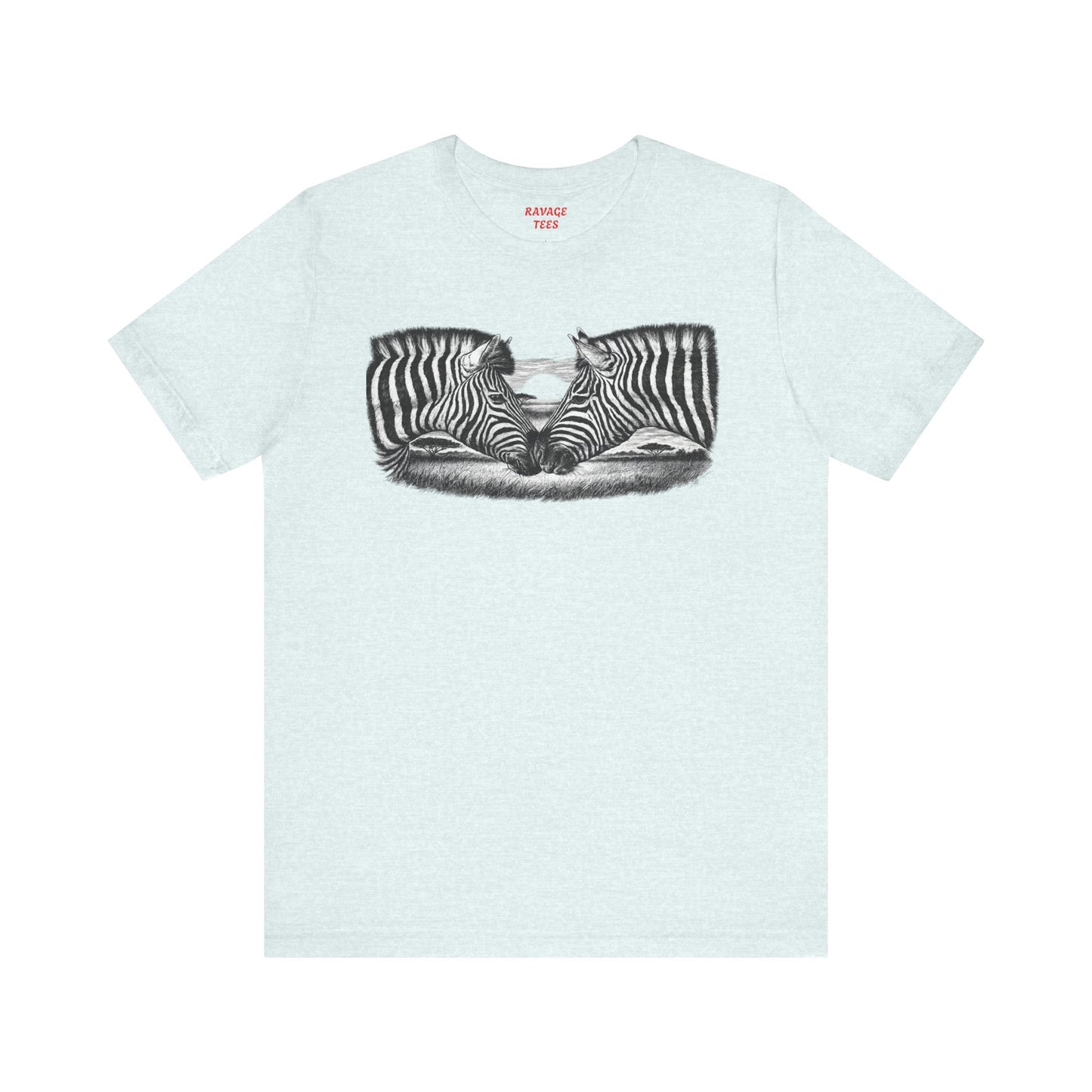 Zebra Heart Tee