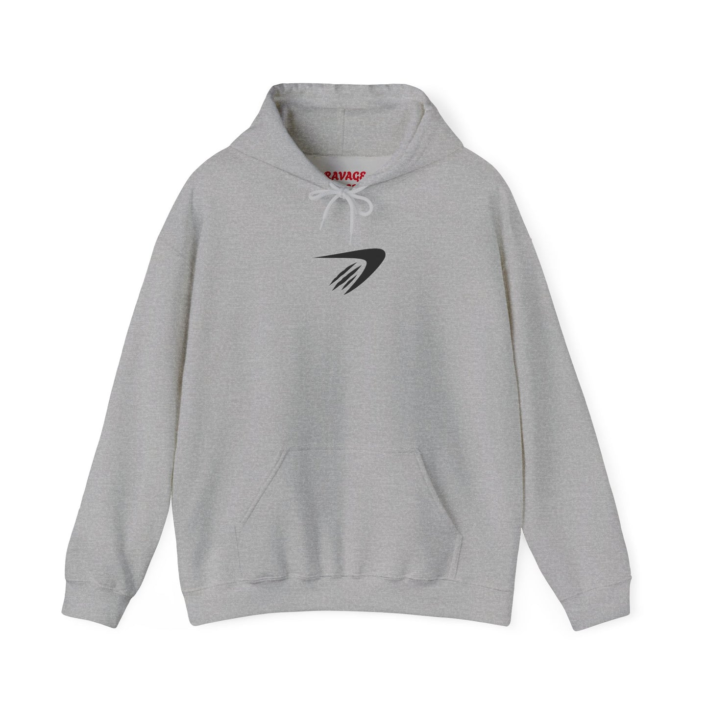 RAVAGE TEES Minimalist Unisex Hooded Sweatshirt – Cozy Everyday Wear for Style and Comfort