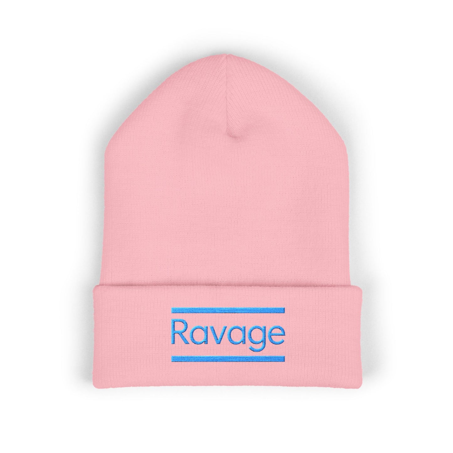 Ravage Embroidered Cuffed Beanie