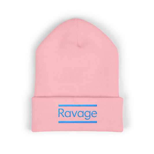 Ravage Embroidered Cuffed Beanie