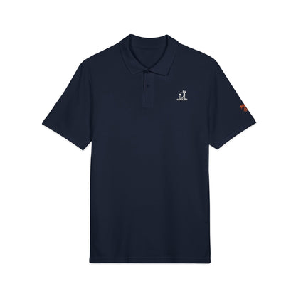 Embroidered Golf Pique Polo Shirt