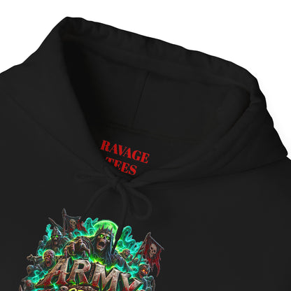 Army of the Dead Hoodie - Horror Zombie Graphic Pullover