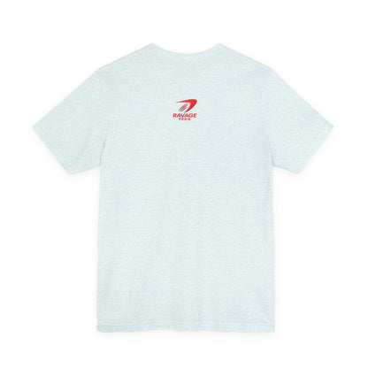 Personalize Black & White Ink Print T-Shirt
