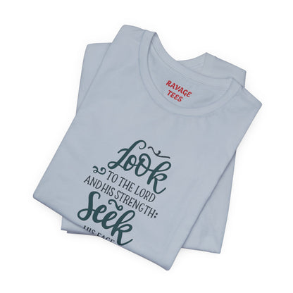 Seek His Guidance Tee: Inspirational Faith Quote Unisex T-Shirt