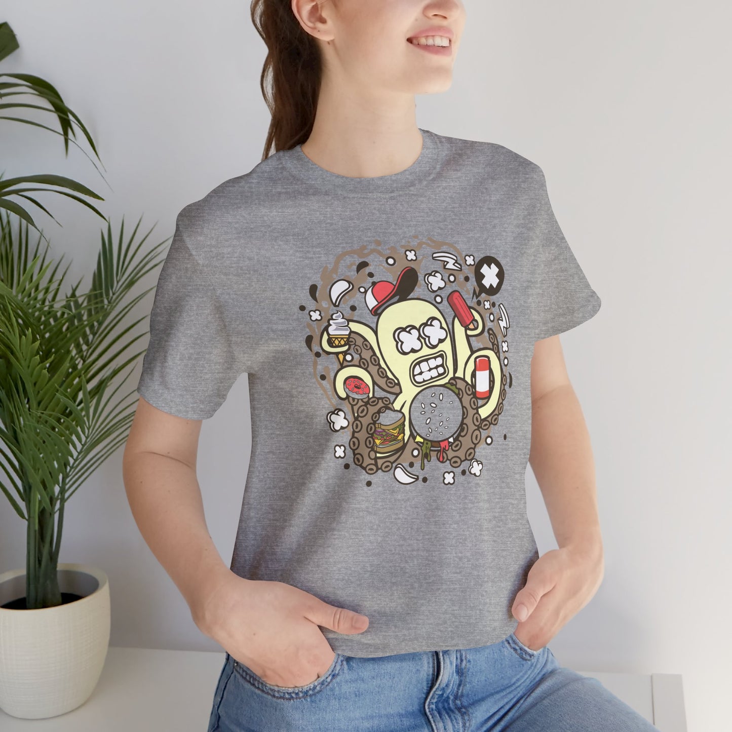 Junk Food Octopus Tee