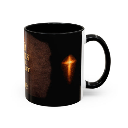 "God Carries What You Cannot Lift" Mug