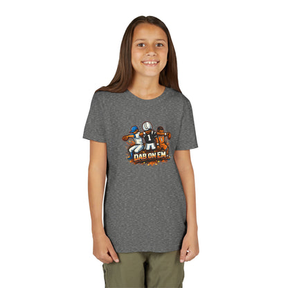 Youth Football Tee - 'Dab On Em' Kids Sports T-Shirt