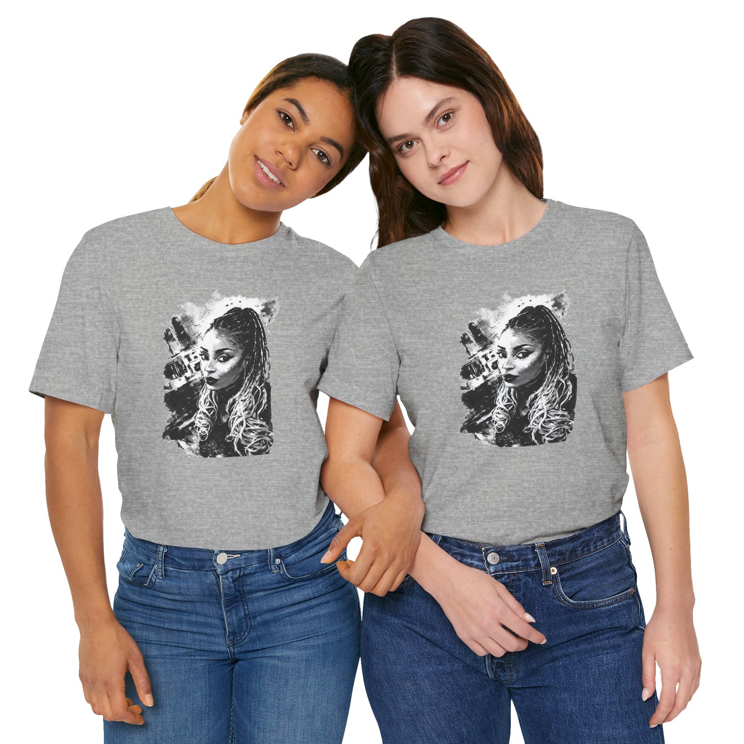 Personalize Portrait Graphic Tee