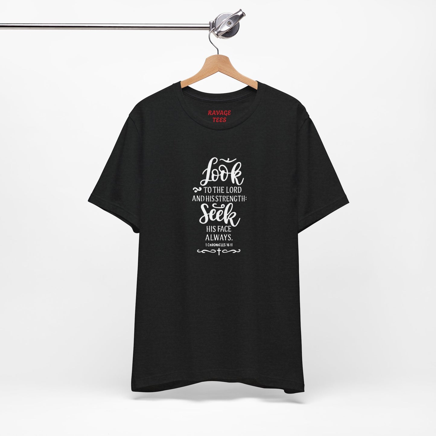 Seek His Guidance Tee: Inspirational Faith Quote Unisex T-Shirt
