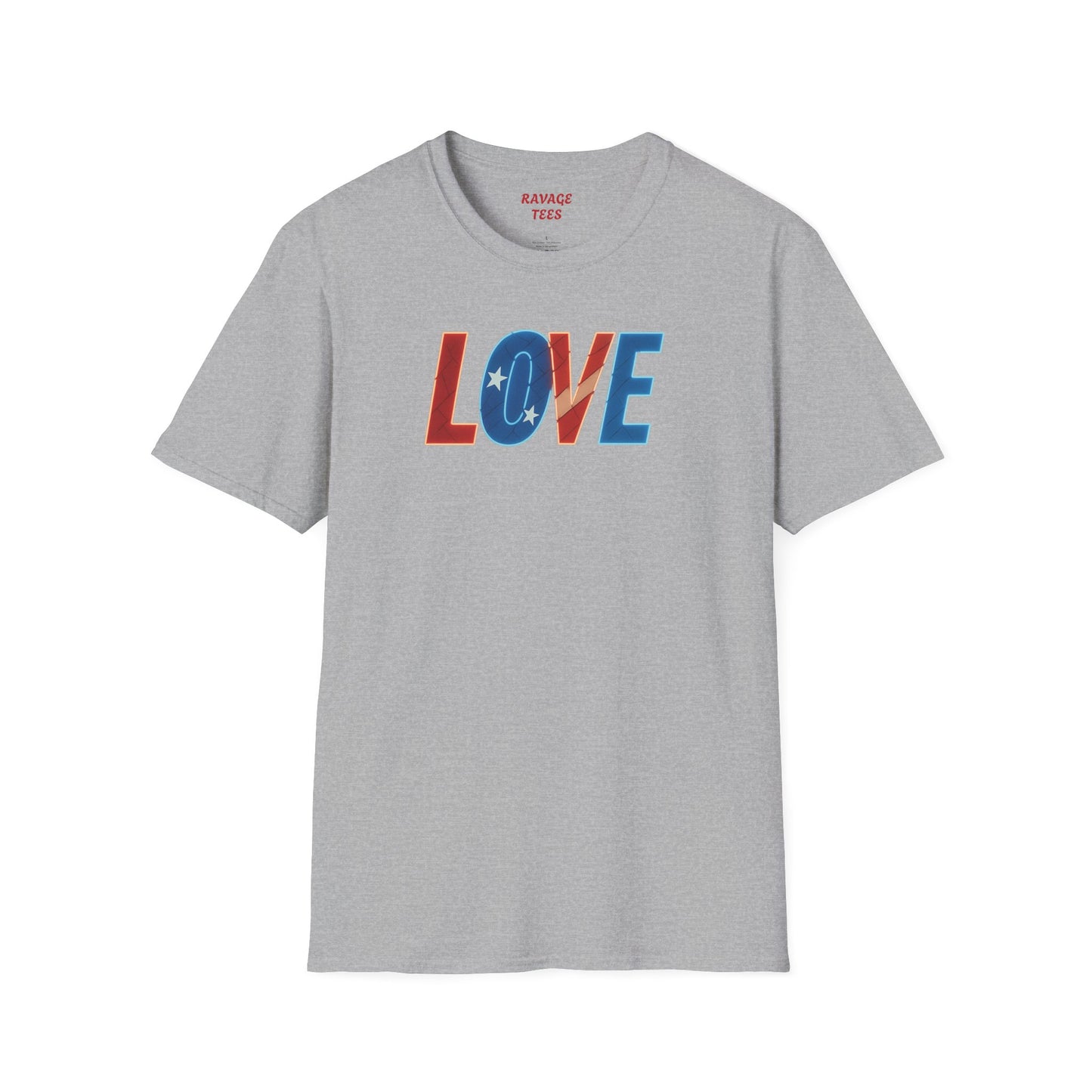 Soft Unisex Freedom & Love Graphic Tee | Gift & Daily Wear
