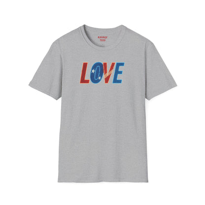 Soft Unisex Freedom & Love Graphic Tee | Gift & Daily Wear