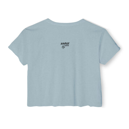 RAVAGE Crop Top: "Land of the Free"