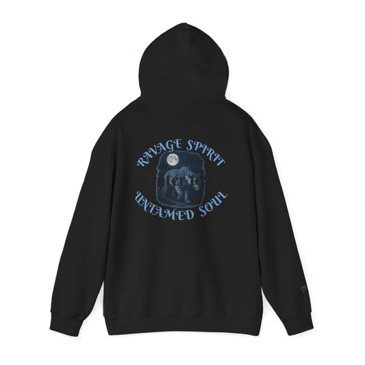 RAVAGE SPIRIT UNTAMED SOUL- Unisex Heavy Blend™ Hoodie | Cozy Fashion for Animal Lovers, Perfect Gift for Him/Her, Casual Wear, Outdoor Adventures, [...]