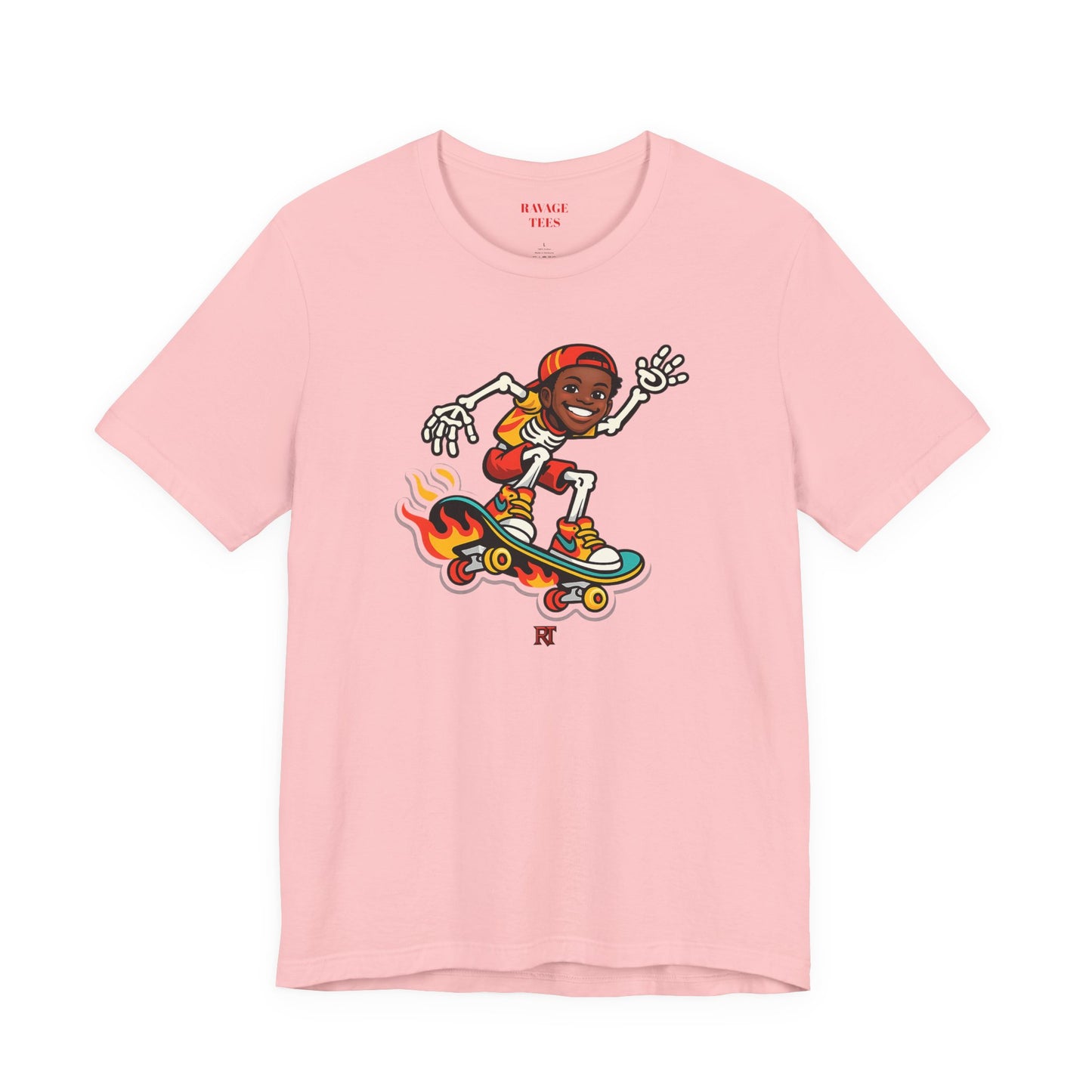 Skateboard Skeleton Tee