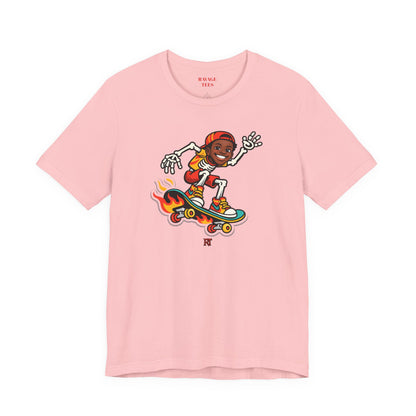 Skateboard Skeleton Tee