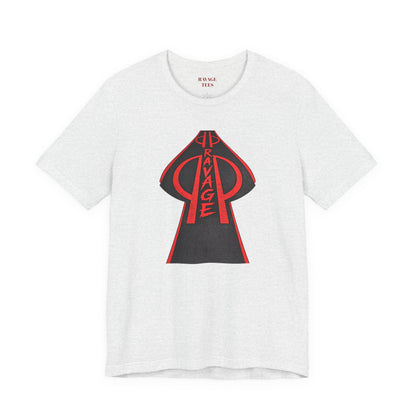 RAVAGE Black & Red Arrowhead Tee