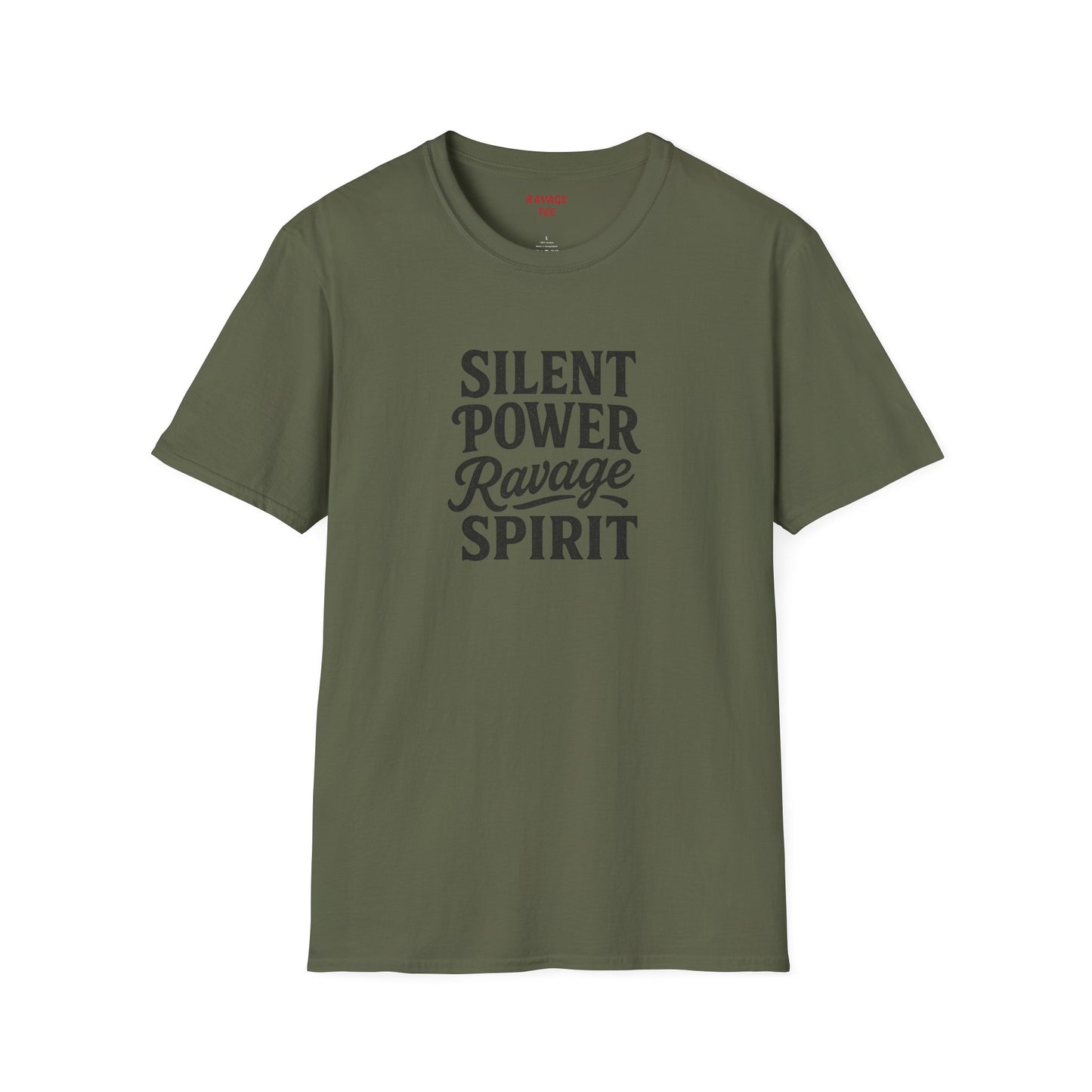 "Silent Power" Ravage Spirit Unisex T-Shirt | Motivational Tee